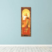 Russian Icon Archangel Gabriel  Wrapped Canvas Leinwanddruck (Insitu (Holzboden))