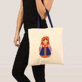 Russian Matryoshka Bag Tragetasche (Vorderseite (Produkt))