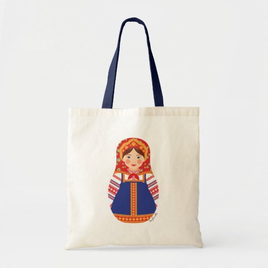 Russian Matryoshka Bag Tragetasche (Vorne)