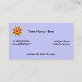 Russian Matryoshka Doll Business Cards Visitenkarte (Rückseite)