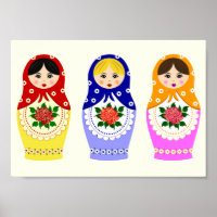 Russian matryoshka dolls
