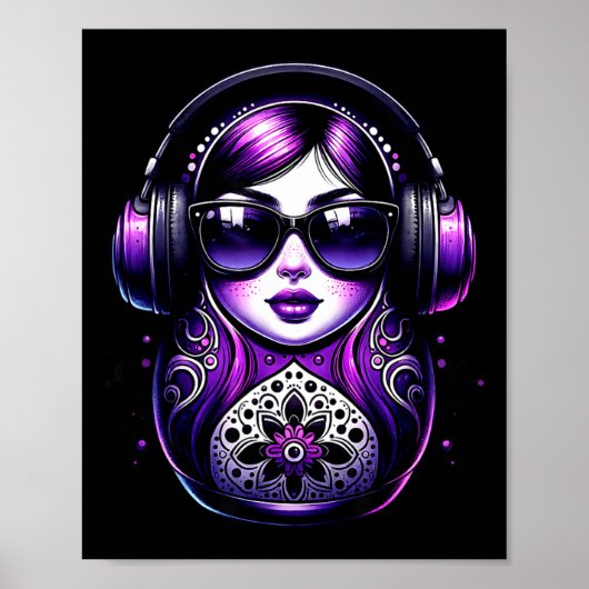 Russian Matryoshka Music Russia Russian Matryoshka Poster (Vorne)