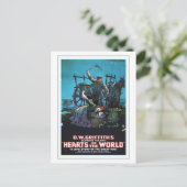 Russian Movie Ad Postkarte (Stehend Vorderseite)