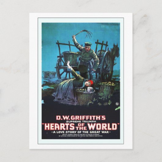 Russian Movie Ad Postkarte (Vorderseite)