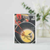 Russian Movie Poster Russian Avant Garde Print Postkarte (Stehend Vorderseite)