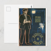 Russian Movie Poster Russian Avant Garde Print Postkarte (Vorne/Hinten)