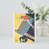 Russian Movie Poster Russian Avant Garde Print Postkarte (Stehend Vorderseite)