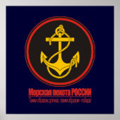 Russian Naval Infantry (Marines) Poster (Vorne)