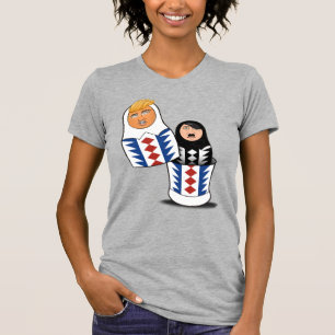 RUSSIAN NESTING PUPPE: TRUMP UND BÖSE T-Shirt