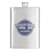 Russian River California Kayaking Flachmann (Vorderseite)