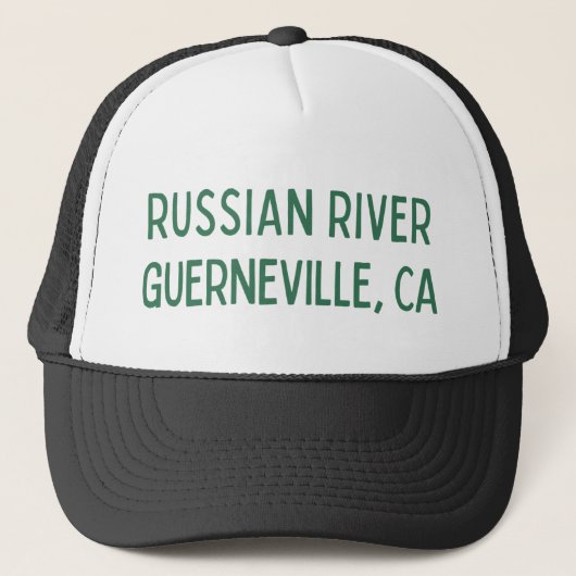 RUssian River, Guerneville, CA LKW-Hut Truckerkappe (Vorderseite)