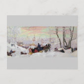 Russian Sleigh Ride Postkarte (Vorderseite)
