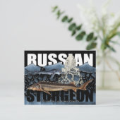 Russian Sturgeon Postcard Postkarte (Stehend Vorderseite)