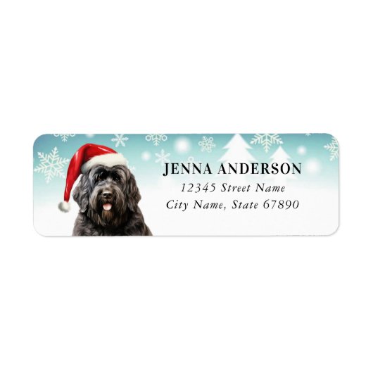 Russian Terrier Address Labels (Vorne)