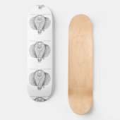 Russian Tumbler Top View Skateboard (Vorderseite)