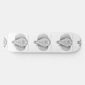 Russian Tumbler Top View Skateboard (Horizontal)
