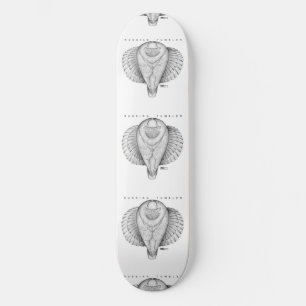 Russian Tumbler Top View Skateboard
