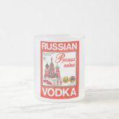 RUSSIAN VODKA MATTGLASTASSE (Mittel)