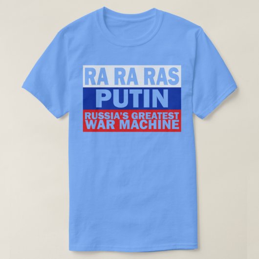 Russias GreatestMachine Flag Style T-Shirt (Design vorne)