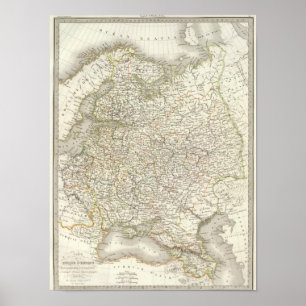 Russie d'Europe - Russland und Europa Poster