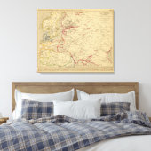 Russie, Pologne, Süde, Norwegen, Danemarck en 1840 Leinwanddruck (Insitu (Schlafzimmer))