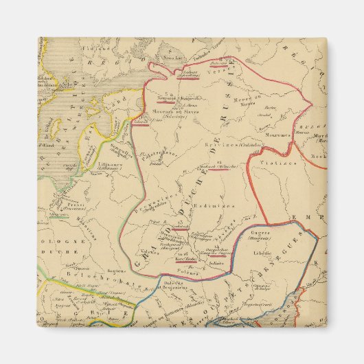 Russie, Süde, Norwegen 2 Magnet (Vorne)