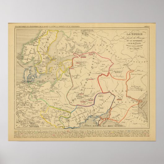 Russie, Süde, Norwegen 2 Poster (Vorne)