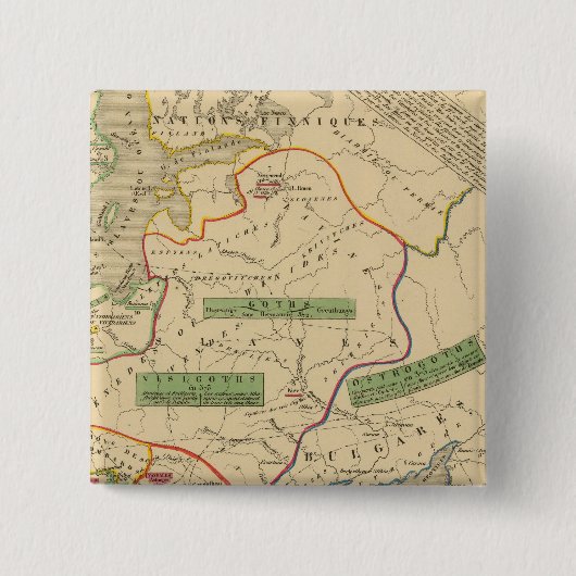 Russie, Süde, Norwegen Button (Vorderseite)