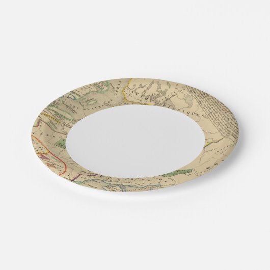 Russie, Süde, Norwegen Pappteller (Schrägansicht)