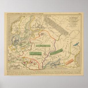 Russie, Veloursleder, Norwege Poster