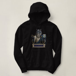 Russisch Blau Archimedes Katze Hoodie