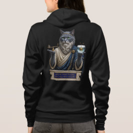 Russisch Blau Archimedes Katze Hoodie