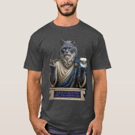 Russisch Blau Archimedes Katze T-Shirt