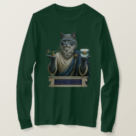 Russisch Blau Archimedes Katze T-Shirt