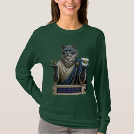 Russisch Blau Archimedes Katze T-Shirt