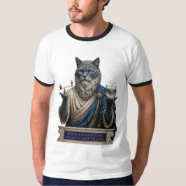 Russisch Blau Archimedes Katze T-Shirt