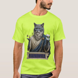 Russisch Blau Archimedes Katze T-Shirt