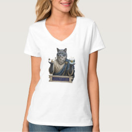 Russisch Blau Archimedes Katze T-Shirt