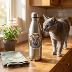 Russisch Blau Aufkleber Katze Mutter Geschenk für