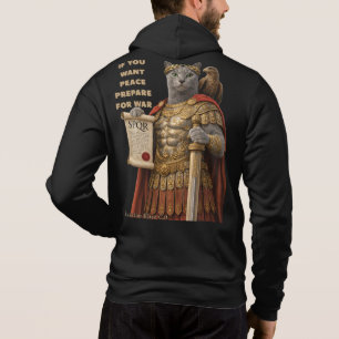 Russisch Blau Cäsar Katze Hoodie