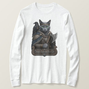 Russisch Blau Edle Odins Katze T-Shirt