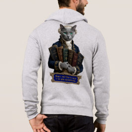Russisch Blau Immanuel Kant Katze Hoodie