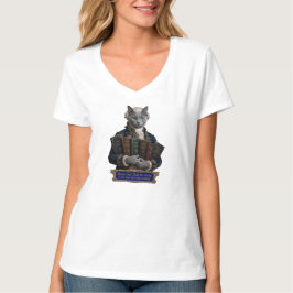 Russisch Blau Immanuel Kant Katze T-Shirt