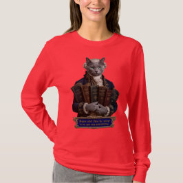 Russisch Blau Immanuel Kant Katze T-Shirt