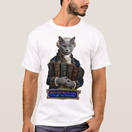 Russisch Blau Immanuel Kant Katze T-Shirt