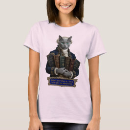 Russisch Blau Immanuel Kant Katze T-Shirt