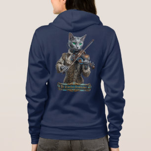 Russisch Blau Katze der zeitlosen Serenissima Hoodie