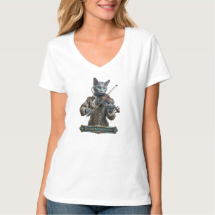 Russisch Blau Katze der zeitlosen Serenissima T-Shirt