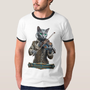 Russisch Blau Katze der zeitlosen Serenissima T-Shirt