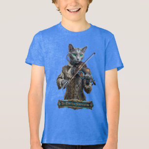 Russisch Blau Katze der zeitlosen Serenissima Tri-Blend Shirt